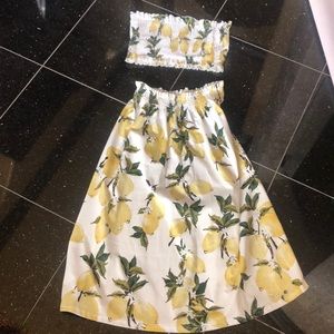 Lemon two piece set